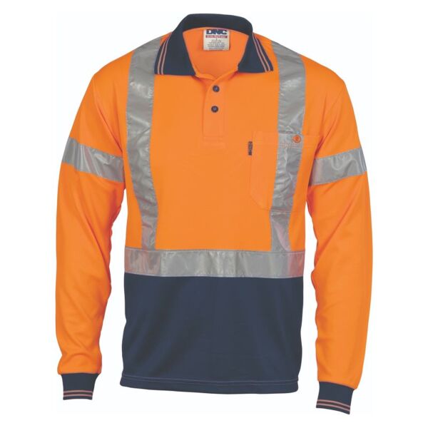 Cool Breathe Polo With Cross Back Tape Thumbnail